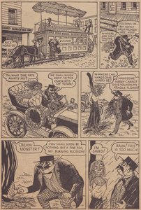 „Zdesperowany Desmond”, pasek rysunkowy, c1955. autorstwa Shirley Markham