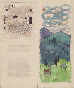 Ulotka Florencja, 1952. autorstwa Shirley Markham