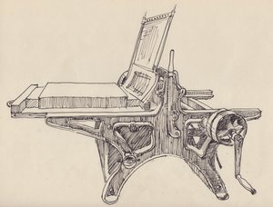 „Litoprasa”, 1951. autorstwa Shirley Markham