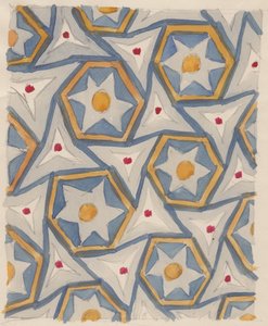 „Wzornictwo perskie”, ok. 1950. autorstwa Shirley Markham