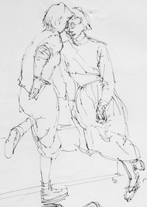 Dwie kobiety, 1953. autorstwa Shirley Markham