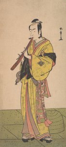 Bennosuke Ichikawa, członek męskiego zespołu komunikatora, czy to już koniec? 1788. autorstwa Shunsho