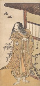 Dziewiąty Ichimura Uzaemon w roli Shunkana, ca. 1778. autorstwa Shunsho