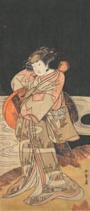 Yamashita Kinsaku Dobrze? 1778. autorstwa Shunsho