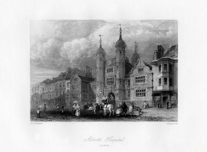 Szpital Abbotts, Guildford, XIX wiek.