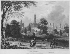 Bruksela, niedaleko Porte Danderlecht, 1850
