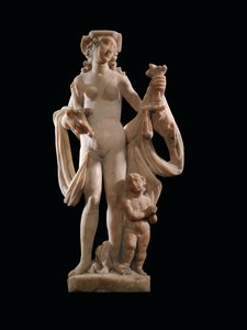 Grupa alegoryczna przedstawiająca Sprawiedliwość, II poł. XVII w. (alabaster) autorstwa Sicilian School