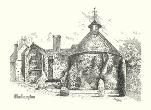 Dorset: Athelhampton Hall (litografia) autorstwa Sidney Heath