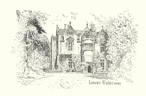 Dorset: Lower Waterson (litografia) autorstwa Sidney Heath