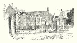 Dorset: Mapperton (litografia) autorstwa Sidney Heath