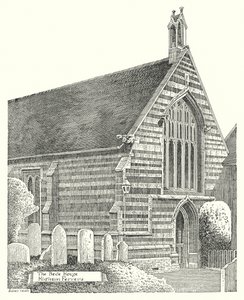 Bede House, Higham Ferrers (grawerowanie)