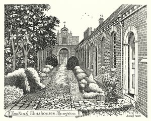 Przytułki Tomkinsa, Abingdon (grawerowanie)