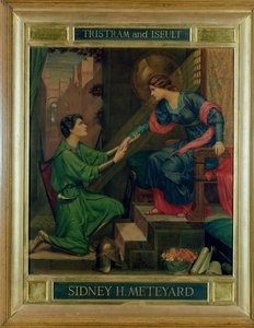 Tristram i Iseult autorstwa Sidney Meteyard
