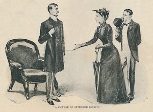 Obraz urażonej godności, 1892 autorstwa Sidney Paget