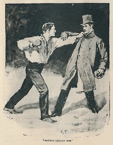 Artur go złapał, 1892 autorstwa Sidney Paget