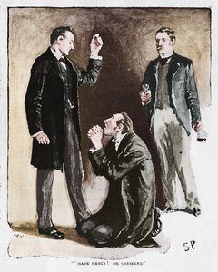 Miej litość! Wrzeszczał, 1892 autorstwa Sidney Paget