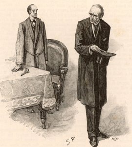 Ilustracja do „Przygód Sherlocka Holmesa” autorstwa Sidney Paget