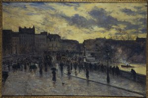 Pont-Neuf widziany z quai de la Mégisserie autorstwa Siebe Johannes Ten Kate