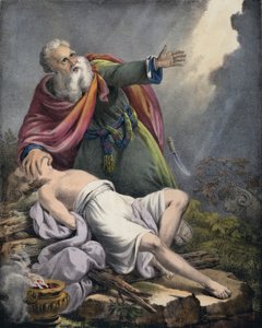 Abraham ofiarowujący swego syna Izaaka