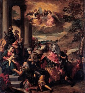 Pokłon Trzech Króli, 1580