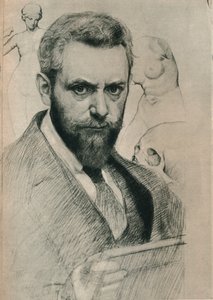 Portret autorstwa Sigmund Lipinsky