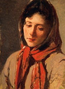 Wieśniaczka (Złoczyńca), Silvestro Lega (1826-1895) autorstwa Silvestro Lega