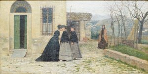 Wizyta autorstwa Silvestro Lega