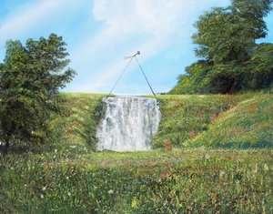 Obraz wodospadu autorstwa Silvian Sternhagel