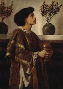 Diakon autorstwa Simeon Solomon