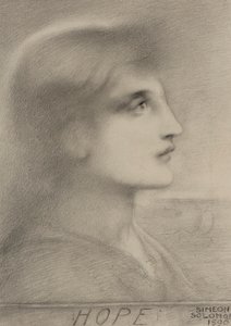 Nadzieja autorstwa Simeon Solomon