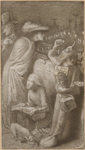 Umieram z głodu autorstwa Simeon Solomon