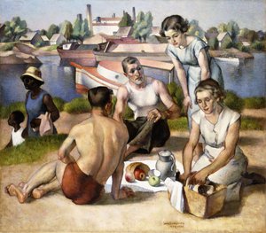 Piknik autorstwa Simkha Simkovitch