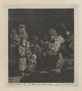 Sinterklaas-ewa Wieczór mikołajkowy (tytuł na obiekcie)