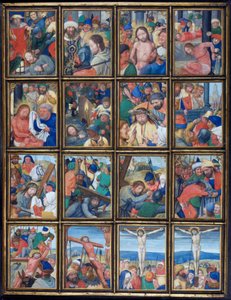 Tafel aus dem Stein-Quadriptychon