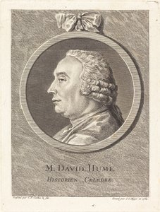 M. David Hume autorstwa Simon Charles Miger after Charles Nicolas Cochin II