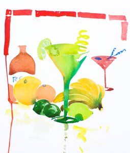 Daiquiri, 2016 (akwarela)