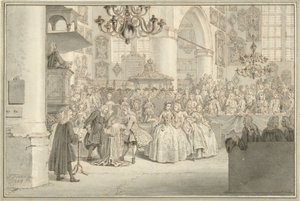 Chrzest księcia Wilhelma V, 1748