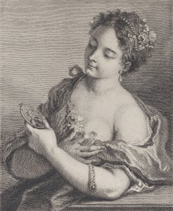 Wiosna Wiosna, 1742-62.. autorstwa Simon Francois Ravenet
