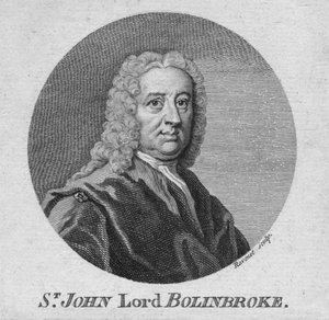 Św. Jan Lord Bolinbroke, ok. 1750 r. autorstwa Simon Francois Ravenet