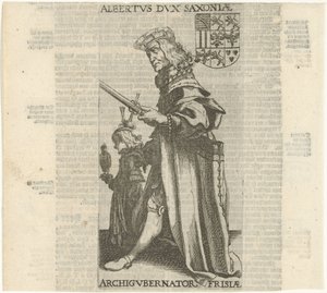 Albrecht III autorstwa Simon Frisius