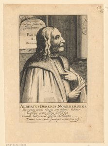 Portret Albrechta Dürera autorstwa Simon Frisius