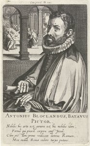 Portret Anthoniego Blocklandta autorstwa Simon Frisius