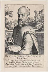 Portret Hendrika van Cleefa autorstwa Simon Frisius