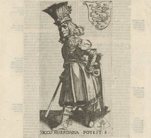 Sicko Sjaerdema autorstwa Simon Frisius