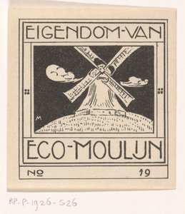 Ekslibris Eco Moulijn