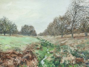 Richmond Park (olej na płótnie)