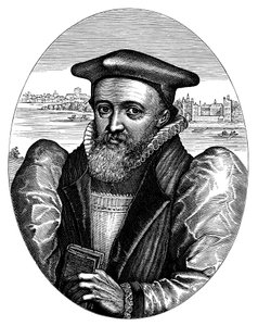 George Abbott 1562-1633, angielski duchowny i arcybiskup Canterbury, XVII wiek autorstwa Simon Pass