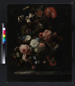 Grupa kwiatów, przed 1721 (olej na płótnie)