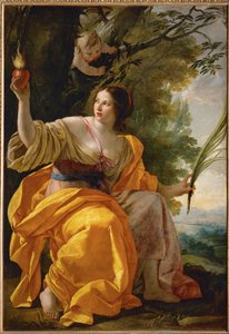 La charite celeste - Niebiańskie miłosierdzie ... autorstwa Simon Vouet
