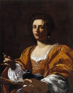 Portret Artemizji Gentileschi, 1623-1626.